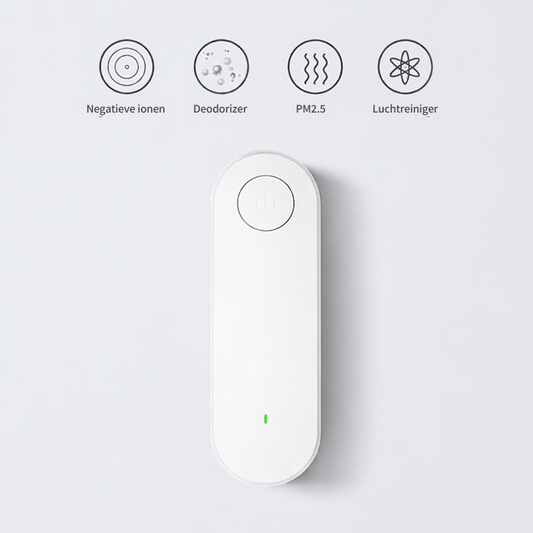 Compacte luchtionisator voor het stopcontact