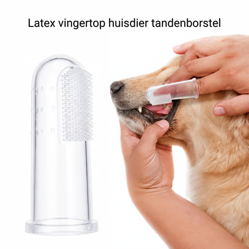Vinger-tandenborstel