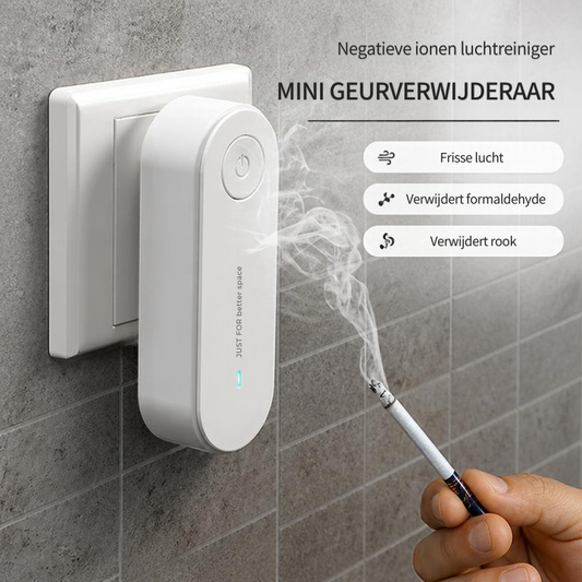 Compacte luchtionisator voor het stopcontact