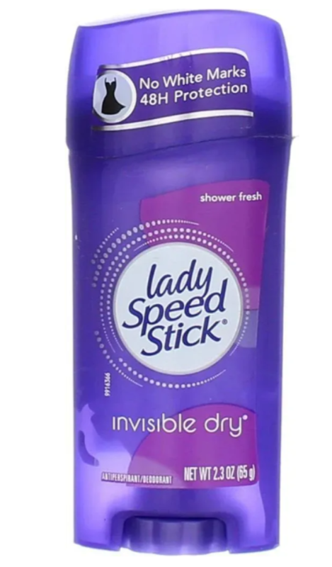 Lady Speed Stick Invisible Dry deodorantstick in paarse verpakking